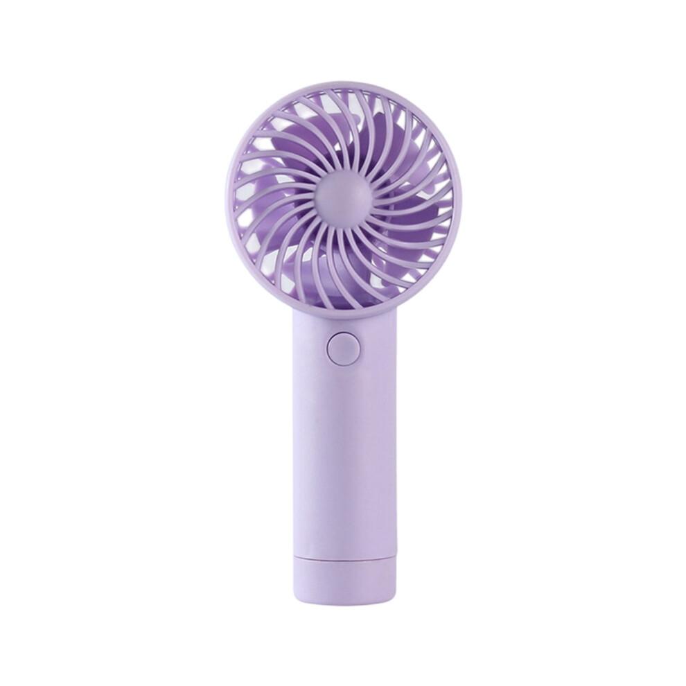 Karymi Portable USB Rechargeable Handheld Fan, 3 Speeds, 400mAh, Quiet, for Travel/Office/Outdoor – Compatible with USB Chargers