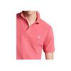 Polo Ralph Lauren Slim Fit Cotton Logo Solid Straight Short Sleeve Polo Shirt Men tops Pink 710680784-363