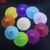 JCD Reusable Silicone Cup Cover with Artificial Diamonds Anti-dust Thermal Insulation Cup Lid Seals Mugs Cover Drinkware Parts