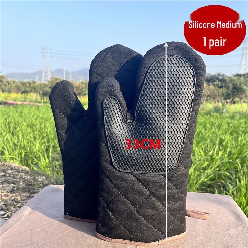 500°F Heat-Resistant Anti-Scalding Gloves for Oven, Microwave, and Baking