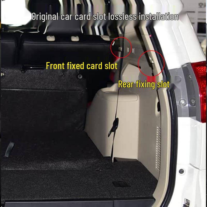 Mitsubishi Pajero Sport 08-19 Rear Trunk Sunshade and Privacy Curtain