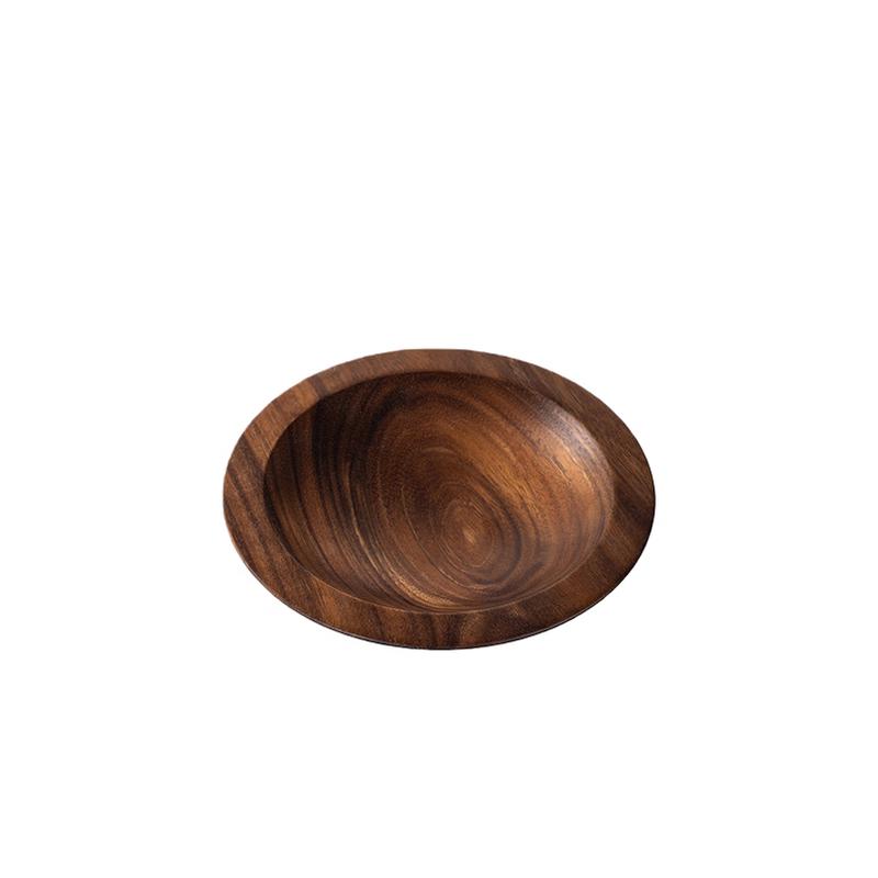 Fengzhi Walnut Wood Round Serving Tray