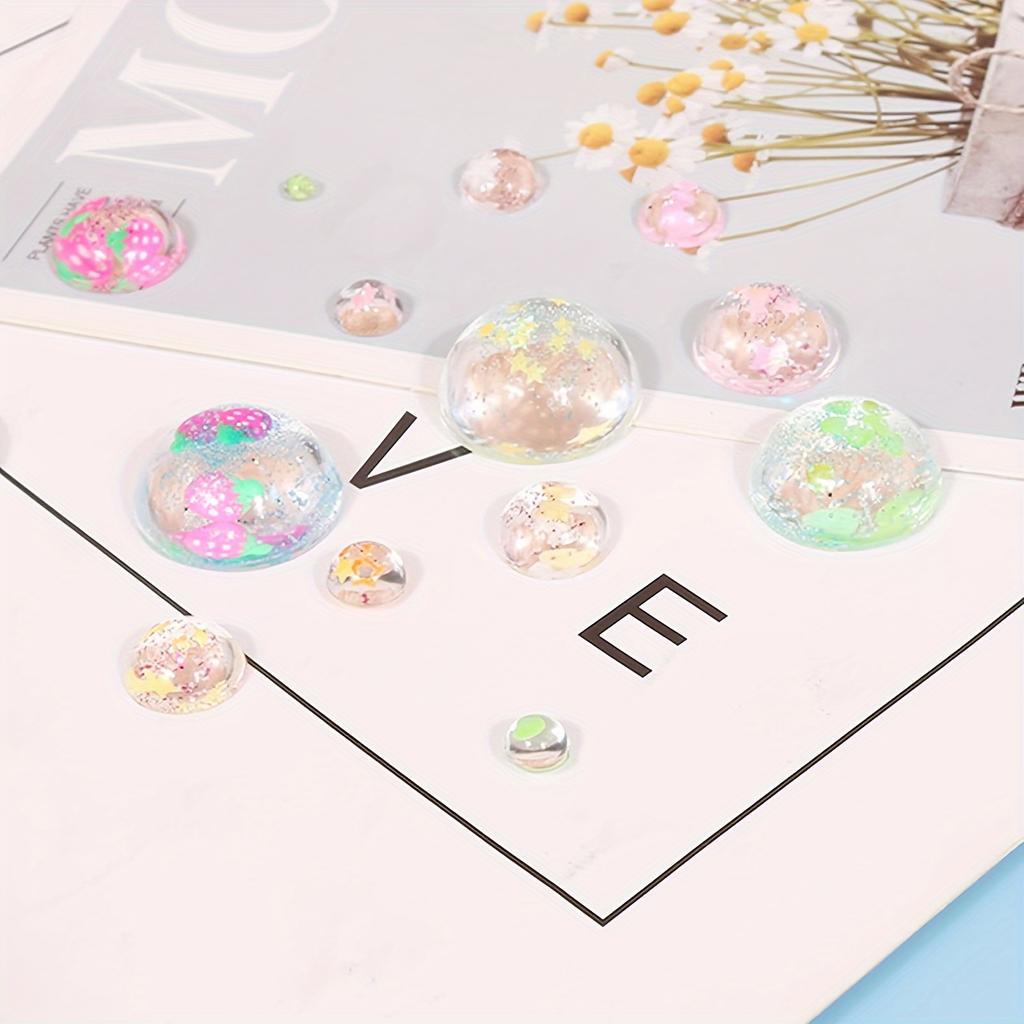 1 PC Silicone Resin Casting Molds for Earrings Jewelry Making, Transparent Round Shape Mold Set for DIY Craft Projects