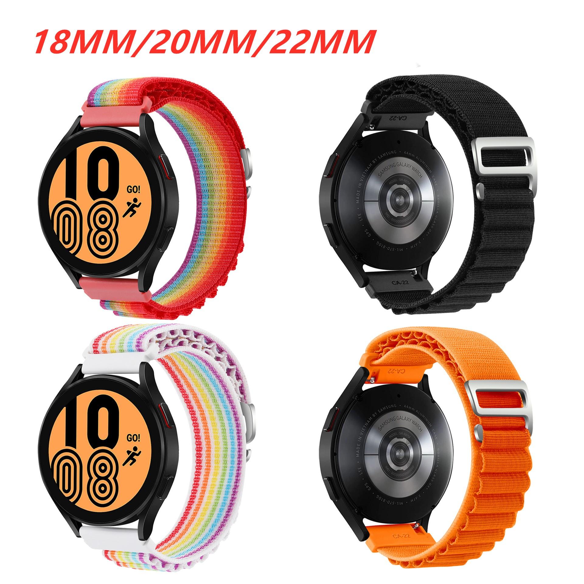 

Ремешок 18 мм, 20 мм, 22 мм для Garmin Venu 2s 2plus Sq Vivoactive 4s, ремешок для часов, браслет для Galaxy Watch5 4 3 Active 2 S3