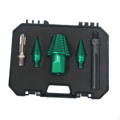 2 Stück Holzspalter Bohrer Set mit Spaltkegel und aus Kohlenstoff