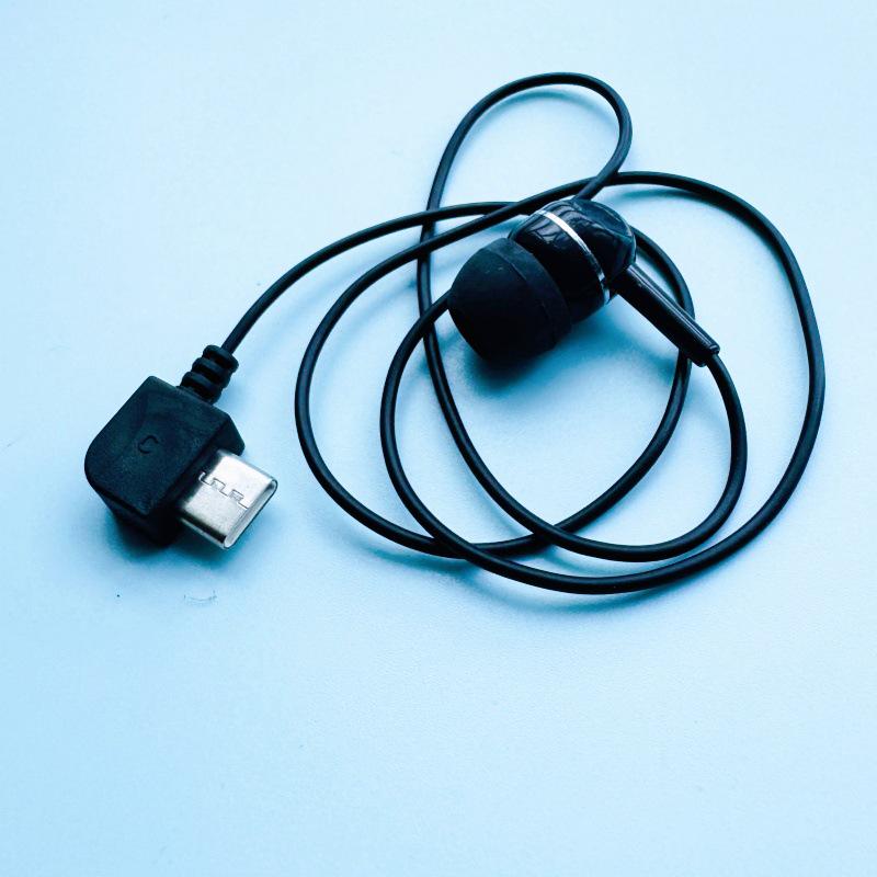Universal In-Ear Bluetooth TYPE-C Ultra-Thin Single-Sided Earphone with Micro Android Interface