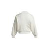 Adidas Jackets Women's Ivory Stand Collar Thickened Other GH7364