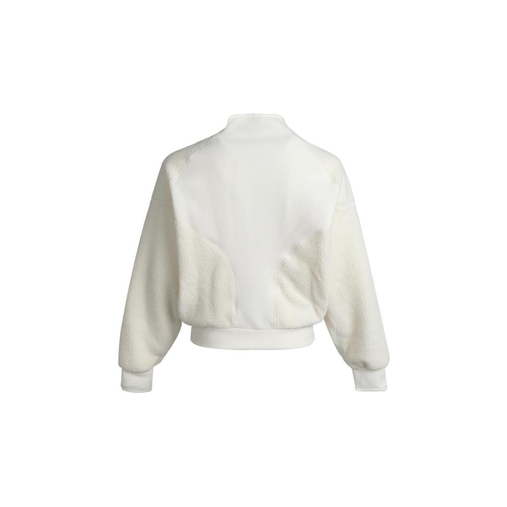 Adidas Jackets Women's Ivory Stand Collar Thickened Other GH7364