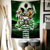 Celtic Football Club Wall Hanging Printed Fabric Blanket Decorative Tapestries for Bedroom Living Room Home Decor