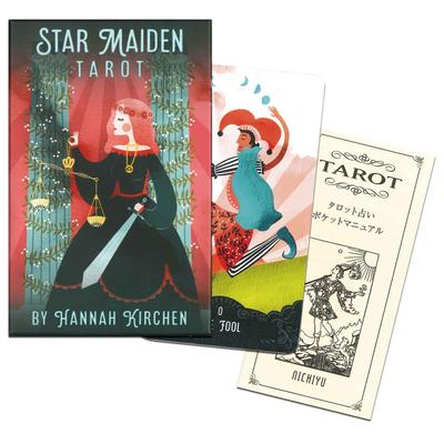 Nichiyu Waite Tarotkarten, 78 Karten zur Wahrsagerei [Authentisch] [STAR MAIDEN TAROT] "Das Tarot, das dich in eine Welt leuchtender Sterne führen wird"