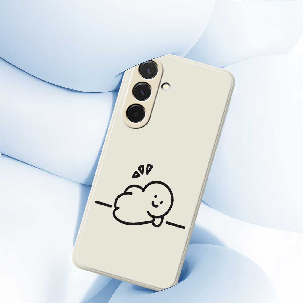 For Samsung Galaxy A36 5G Case Stick Figure Pattern Printing Straight Edge TPU Phone Back Cover