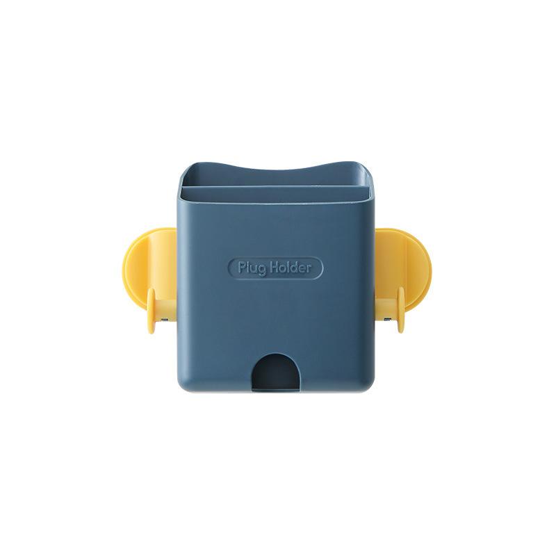 Punch-Free Wandhalterung für Mobiltelefone, Fernbedienungs-Organizer, Aufbewahrungsbox, Wandhalterung zum Aufladen des Telefons, Multifunktionshalterung