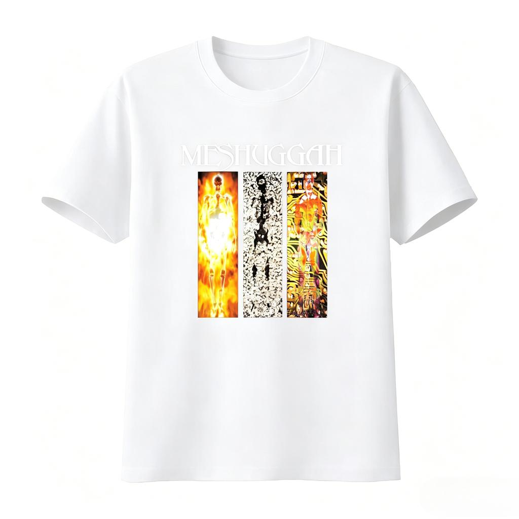 MESHUGGAH Destroy Erase Improve T Shirt Unique Art Print for Rock Fans Top Unisexs Clothing Womens 2026 Summer New T Shirt