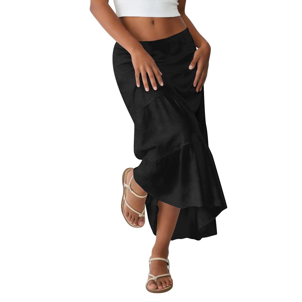 Moda Casual da Donna - Gonna Midi Colorata