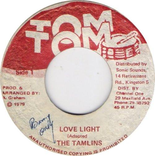

7inch Record TAMLINS - Love Light NONE Tom Tom 1979 Jamaica Reggae, Ska & Dub Used