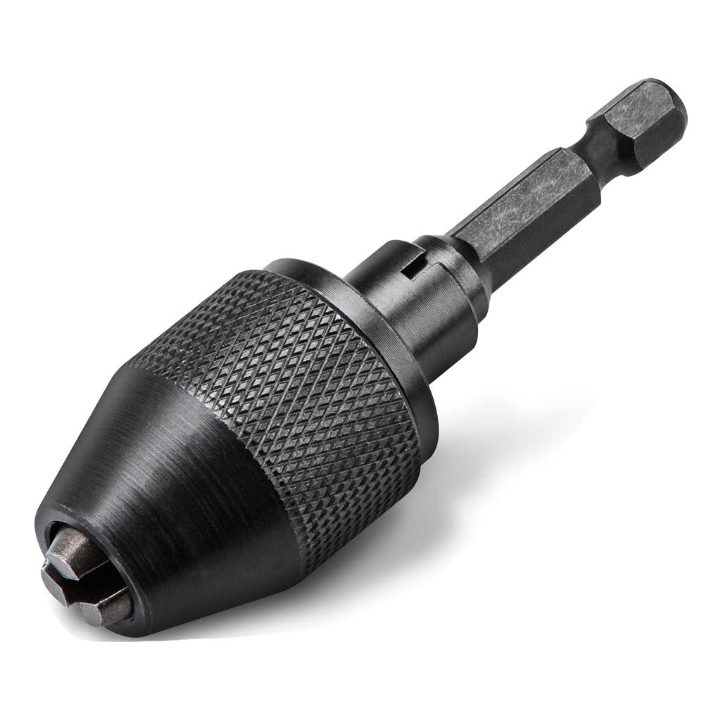 

Bestgle Drill Chuck Hexagonal Shaft Mini Keyless Drill Chuck Keyless Hexagonal Shaft Drill Chuck for Electric Drill Drill Chuck Adapter All Metal Type