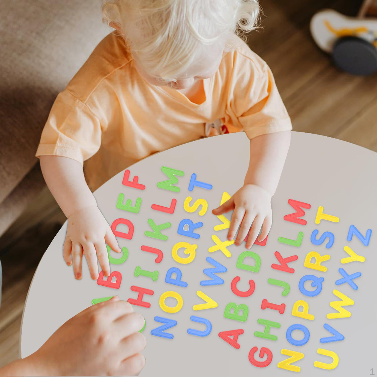 

Мини прозрачный набор баночек с буквами и цифрами, обучающий словарный запас, блоки Монтессори Uppercase letter