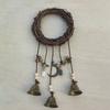 Witch Bells Protection Door Hangers Handmade Witchcraft Hanging Ornament for Living Rooms Bedrooms Kitchens