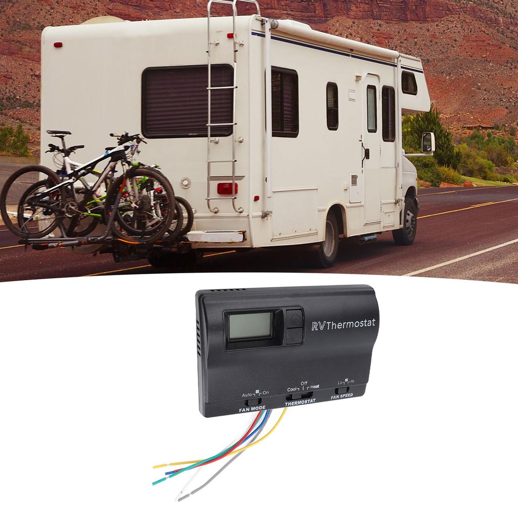 RV Digital Thermostat 3 Adjustment Modes Hting Cooling Wall Mounted Thermostat 83303362 for NaColeman