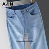 Antonio Men's Silk Blend Lyocell Slim Fit Jeans