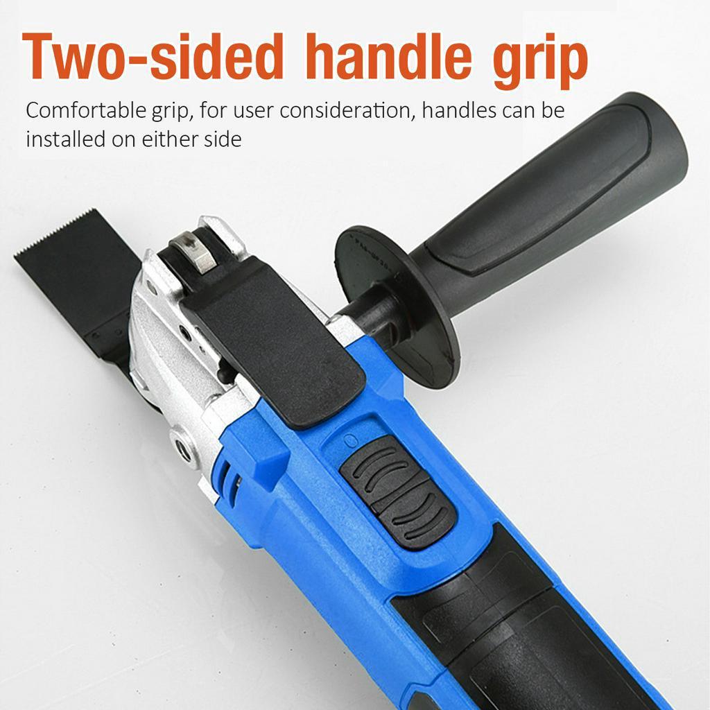 220-240V 500W Home Improvement DIY Tool Multifunction Oscillating Tool Kit Electric Power Multi-Tools Variable Speed Renovator Trimmer Saw