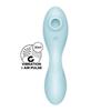 Sextoy - Satisfyer - Curvy Trinity 5+ - Bleu clair - Double stimulation - 3 moteurs puissants