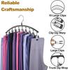 1/2/3PCS  Legging Organizer for Closet, Pants Hangers With10 Clips Holds Space Saving Hanging Closet Organizer