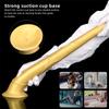 Weiblicher goldener Silikon-Super-King-Size-Dildo, Analplug, Pferd, hängender Esel-Masturbator, erotisches Produkt für Erwachsene