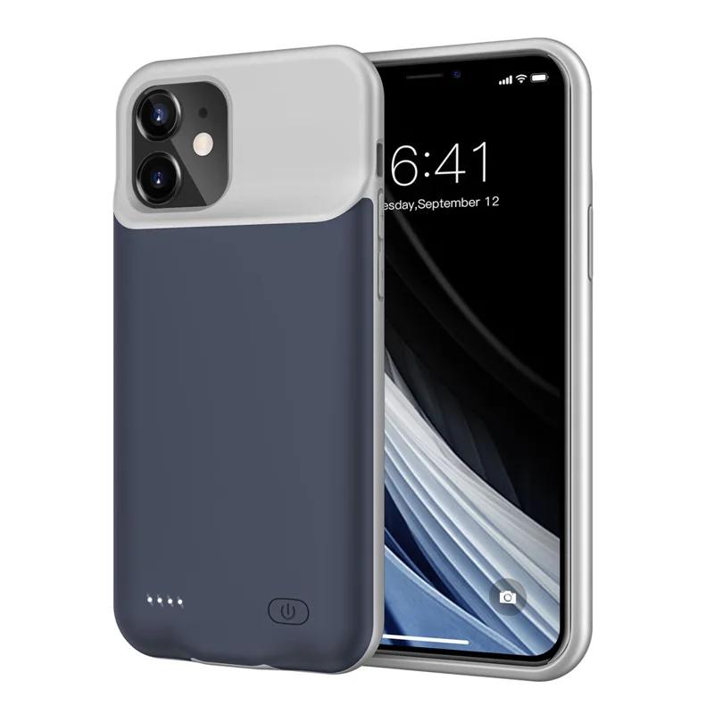 6000mAh Rechargeable Battery Mobile Phone Charger Cover Case for iPhone 12 Mini 5.4 Inch