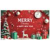 Christmas Backdrop Christmas Tree Design New Year Banner Happy New Year Banner Holiday Theme Christmas Banner For Shopping Mall
