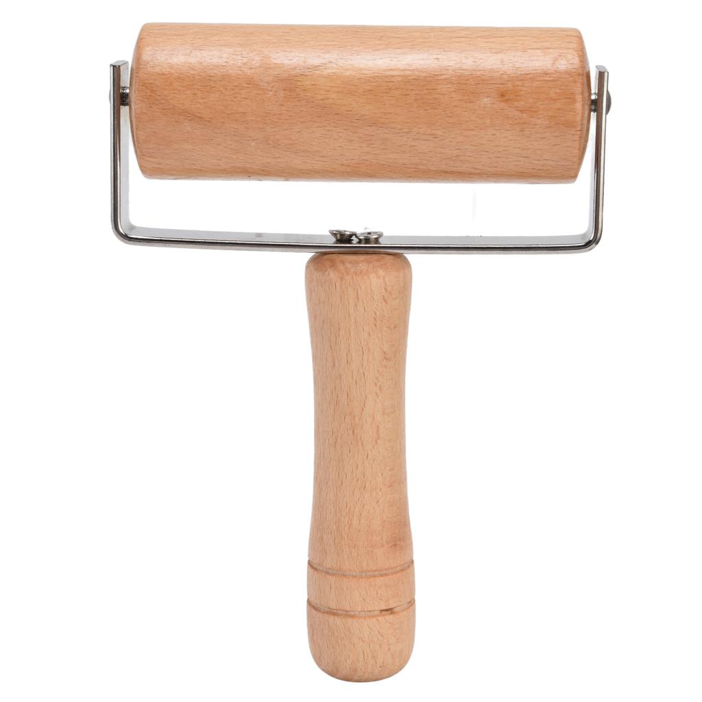 Pizza Roller Multifunctional Fine Polishing Smoother Surfaces Practical Wood Pastry Pizza Roller for Home Cake Shop