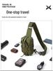 Men's Tactical Camouflage Crossbody Bag - Multi-Functional, Portable Outdoor Chest Bag for Camping, Sports & Cycling