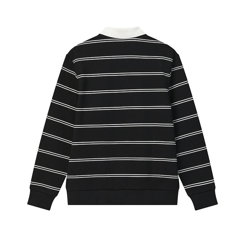 FILA Heritage Classic Retro Minimalist Fashion College Style Casual Versatile Comfortable Soft Sweatshirt Men sweatshirt Legendary-Blue F11M618219FNV