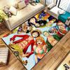 Covor Anime One Piece pentru Sufragerie, Dormitor, Casă, Decorare Canapea, Covor Antiderapant pentru Joacă Copii