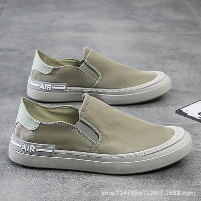 Stoffschuhe Herren 2022 Neue Slipper Ein Pedal Atmungsaktiv Trend Wild Weiche Sohle Freizeitschuhe Herren Zapatos De Hombre