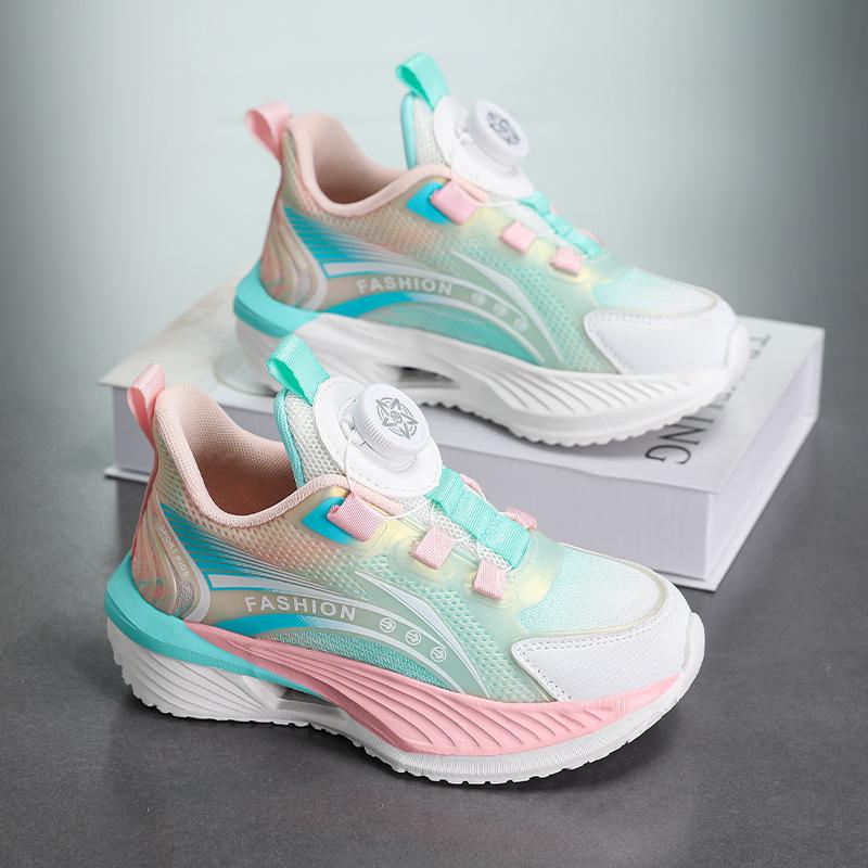 New Style Boys' Shoes - Mesh Transparent Sole Soft-bottom Anti-slip Sports Shoes