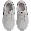 Nike Force 1 Low LV8 EasyOn Rutschfest Verschleißfest Niedrig geschnitten Kinder Skateboard Schuhe Grau/Weiß/Schwarz Kinder Sneaker FZ1010-001