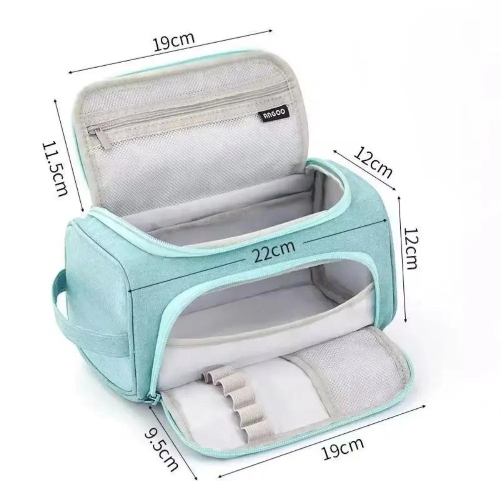Super Big Cute Pencilcase Portable Multifunctional Pencil Box Large Capacity 2 Layer Stationery Organizer School Supplies Gift