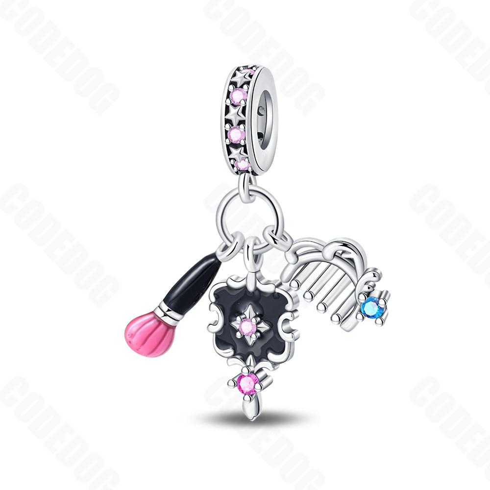 2025 New Fashion Pendants & Mini Charms Fit for Pan Original Sewing Designer Charm Bracelet Accessories Silver Plating Jewellery