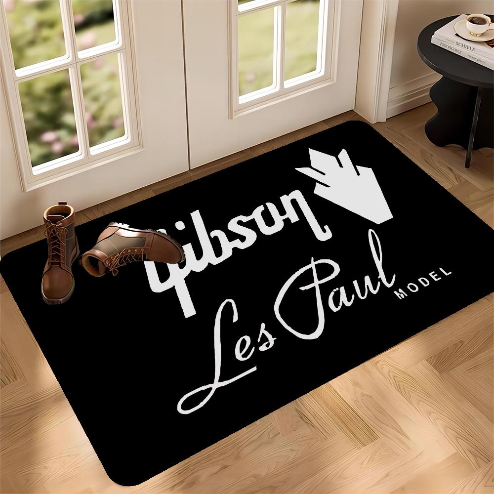 G-Gibson Music Door Mat Non-Slip Laundry Room Mat Laundry Decor Balcony Child Living Room Welcome Doormat