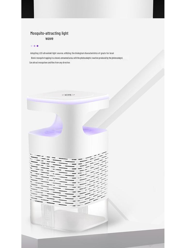 Photocatalytic USB Mosquito Killer Lamp: Night Light & Bionic Mosquito Trap