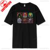 Demonic Halloween Graphic Tee Spooky Gothic Skeleton Shirt Horror Movie Vintage Tshirt Soft Cotton Unisex Streetwear Costume