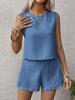 2025 Fashion Casual Vest Shorts Set - Hot-Selling In Europe and America