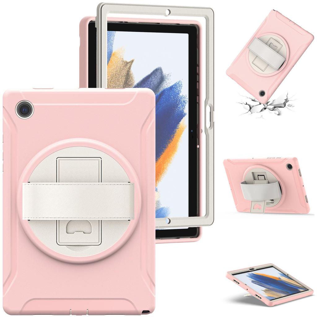 Tab A8 10.5-Inch Anti-Fall Skin-Feel Tablet Case with Rotating Handheld Bracket