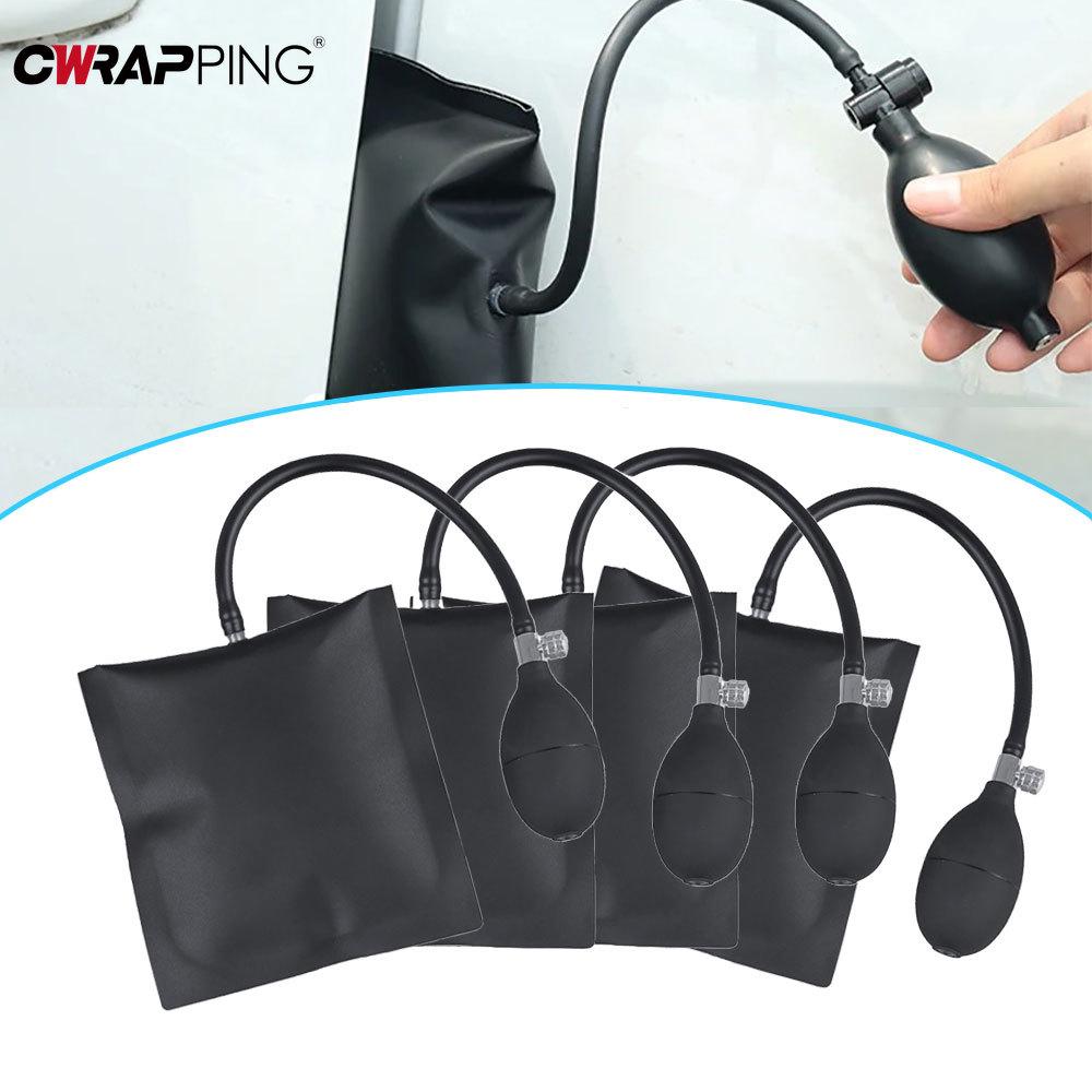 Car Door Window Open Air Bag Pump Wedge Pad Entry Inflatable Shim Tools Universal Air Pump Wedge Hand for Automobile Tool