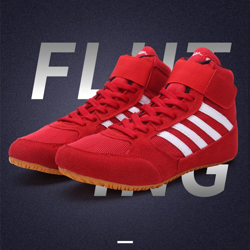 Original Daykey Small Size 32 33 Kid Boxing Shoes School Kungfu Wrestling Sneakers Breathable Non-Slip Gym Training Footwear