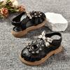 Chaussures pour filles, sandales fermées style princesse pour enfants pour l'été, chaussures élégantes à semelle souple pour petites filles.