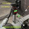 G1/4 LCD Pressure Transmitter Water Oil Fuel Gas Air 12-36V 4-20mA RS485 0-600bar Stainless Steel Sensor