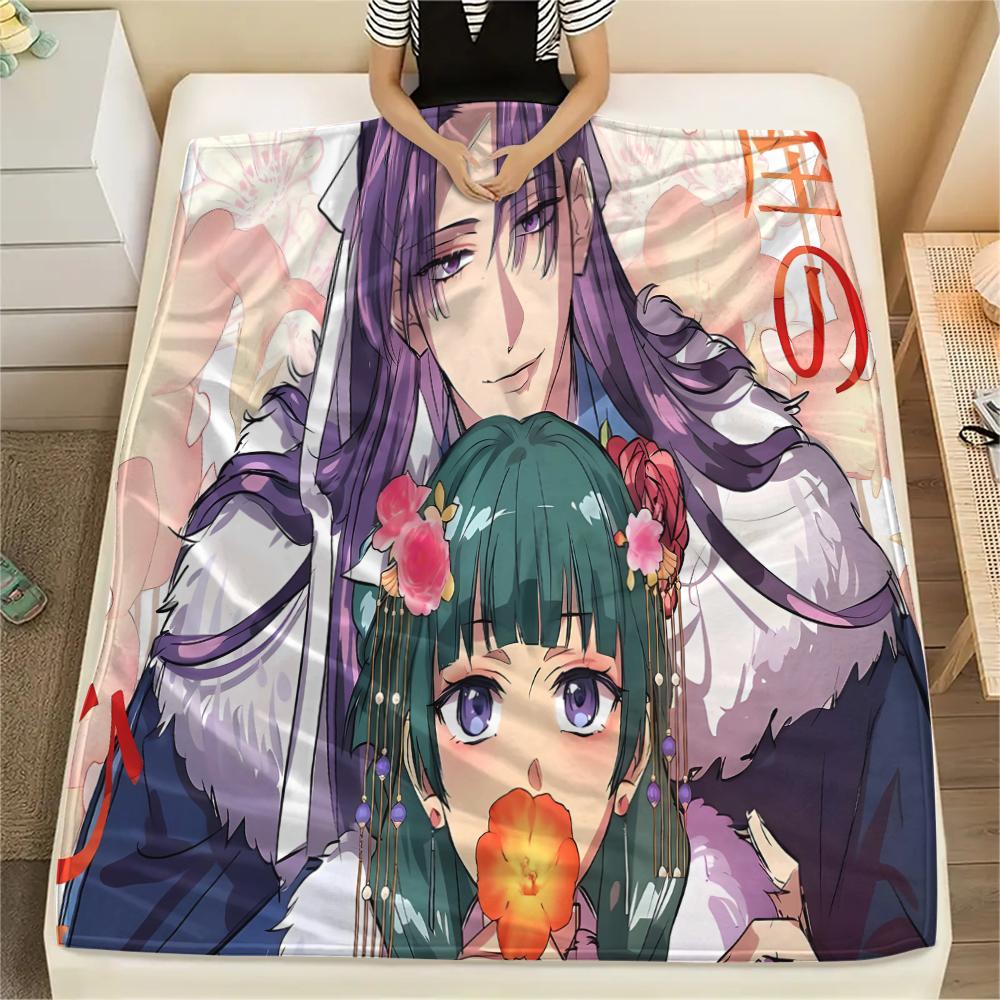 

1 шт. Фланелева ковдра з принтом APOTHECARY DAIRIES , Висока якість, Для всіх сезонів, Декор для дому, Тепло та затишок, Ідеально для різдвяних подарунків 80cm x 120cm