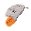 Creative Plush Kitchen Knife Shape Plush Coin Purse Funny Cartoon Money Change Purse Zipper Wallet Keychain Storage Bag Kid Gift